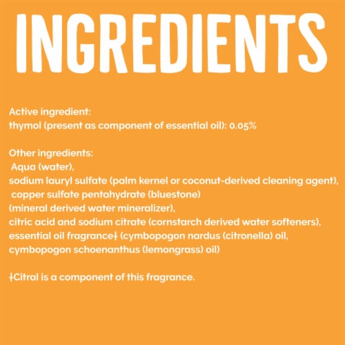 Seventh Generation Lemongrass Citrus Scented Disinfecting Bathroom Cleaner Perspective: top