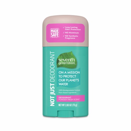 Seventh Generation Powder Fresh Aluminum Free Solid Deodorant Perspective: top
