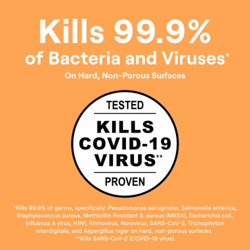 Seventh Generation Fragrance Free Disinfectant Spray Perspective: top