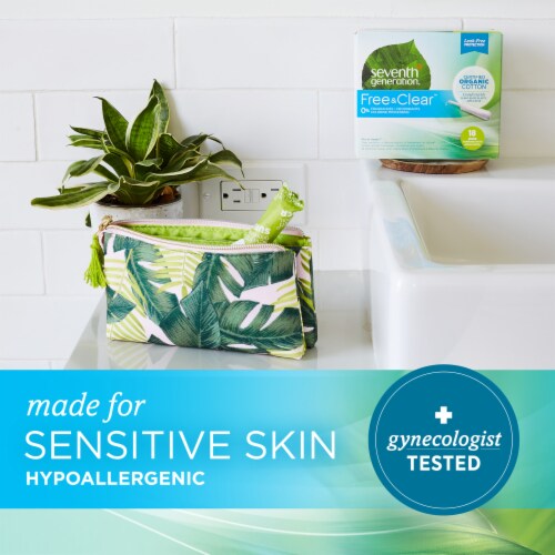 Seventh Generation Super Absorbency Tampons Perspective: top