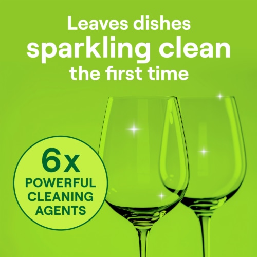 Seventh Generation Power Plus Fresh Citrus scent Dishwasher Detergent Packs Perspective: top