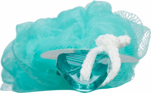 Allion Co. Body Sponge With Handle Perspective: top