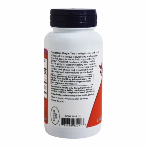 DON'T LIST NOW Foods Celadrin Advanced Joint Support 350 mg., 90 Softgels Perspective: top
