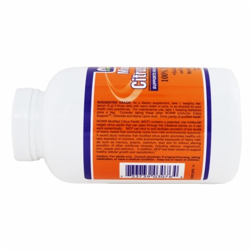 NOW Modified Citrus Pectin Perspective: top