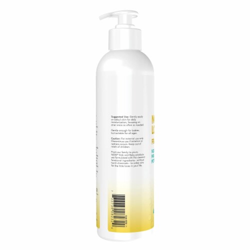 NOW Foods Baby Nourishing Lotion Fragrance Free - 8 fl oz (237 ml) Perspective: top
