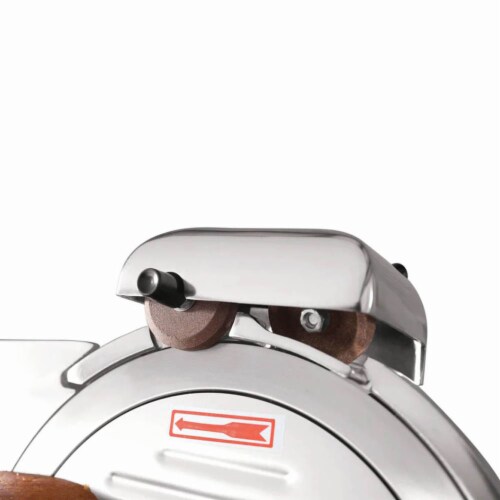 LEM Big Bite 12 Blade Commercial Grade Meat Slicer Deli Style Precision Cut Perspective: top