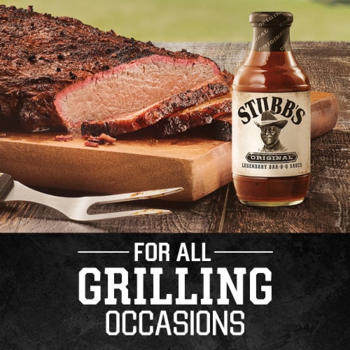 Stubb's Original Barbecue Sauce Perspective: top