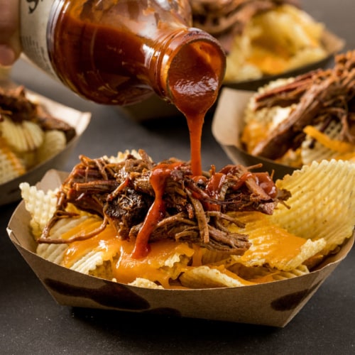 Stubb's® Hickory Bourbon Bar-B-Q Sauce Perspective: top