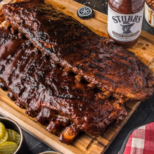 Stubb's Smokey Brown Sugar BBQ Sauce Perspective: top