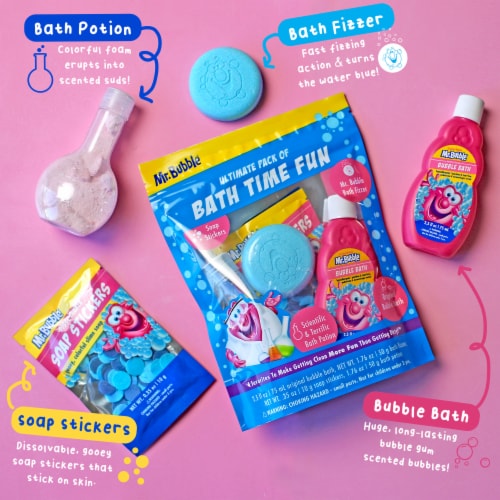 Mr Bubble® Bath Time Fun Playpack Perspective: top