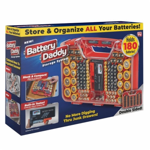 As Seen on TV Battery Daddy Battery Storage System Perspective: top