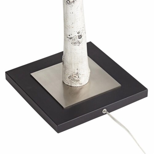 Pacific Coast Lighting White Forest Birch Branch Metal Floor Lamp in Natural Perspective: top