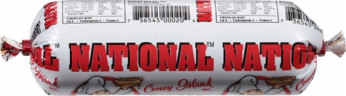 National Coney Island Hot Dog Chili Sauce Perspective: top
