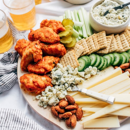 Roth Buttermilk Blue®, Blue Cheese Wedge Perspective: top