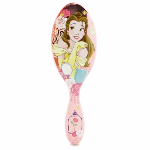Wet Brush Original Detangler Princess Wholehearted # Belle Light Pink (Limited Edition) 1pc Perspective: top