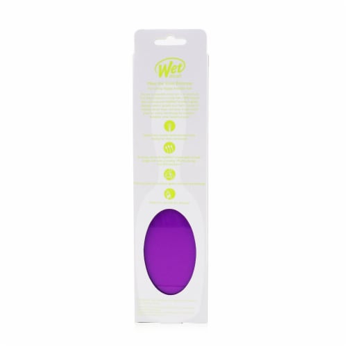 Wet Brush® Purple Shine Enhancer Brush Perspective: top