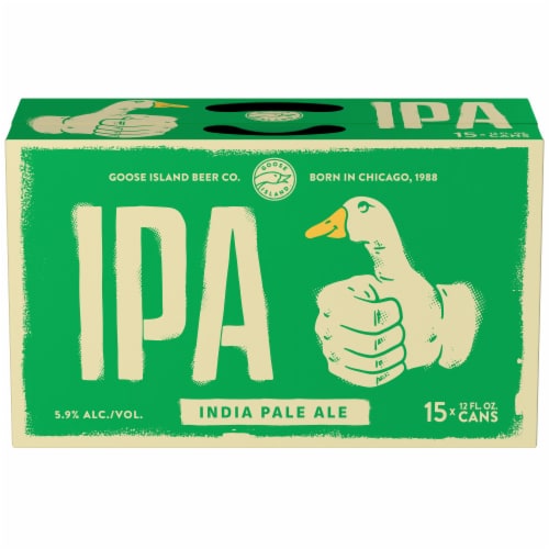 Goose Island Citrus; Pale Malt; Wheat; Hop Craft IPA Beer Perspective: top