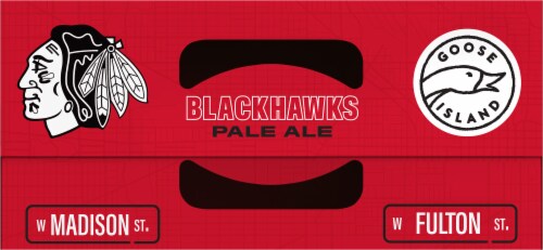 Goose Island Blackhawks Pale Ale Perspective: top