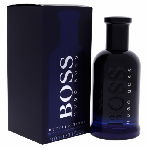 Boss Bottled Night by Hugo Boss for Men - 3.3 oz EDT Spray, 3.3oz - QFC