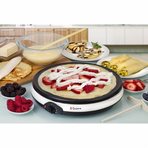 Euro Cuisine CM20 Crepe Maker & Multi Purpose Grill Perspective: top