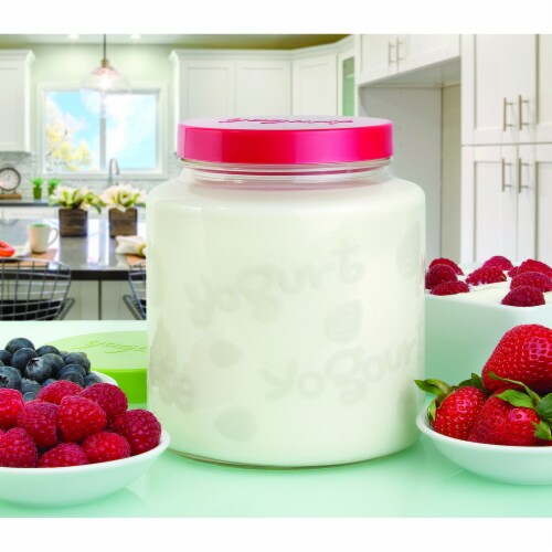Euro Cuisine Glass Jar With Lids Perspective: top