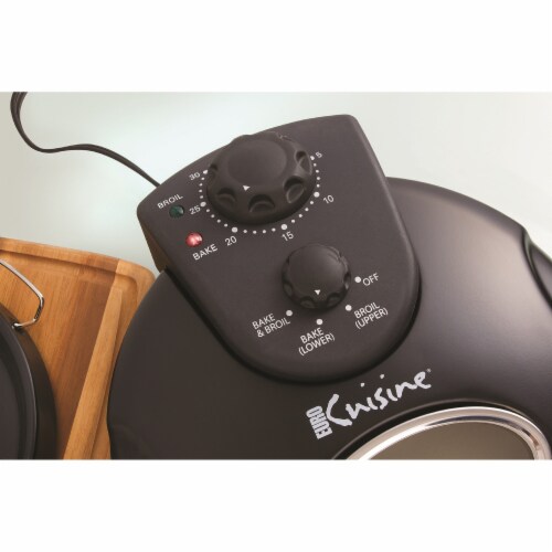 Euro Cuisine® Pizza Maker Set Perspective: top