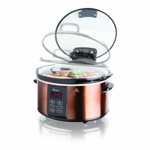 Euro Cuisine® Electric Slow Cooker Perspective: top