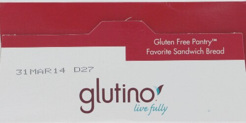 Glutino Gluten Free Pantry Favorite Sandwich Bread Mix Perspective: top