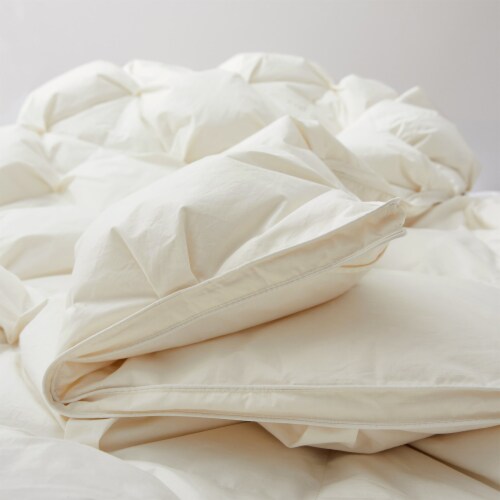 800 Fill Power All Season Warm Organic Cotton Goose Down Comforter Ultra Soft Quilted Duvet Twin 68 90 Smith s Food and Drug