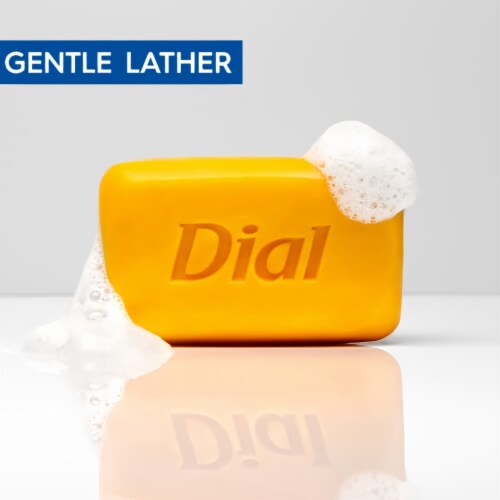 Dial Gold Antibacterial Deodorant Bar Soap (Pack of 3) Perspective: top