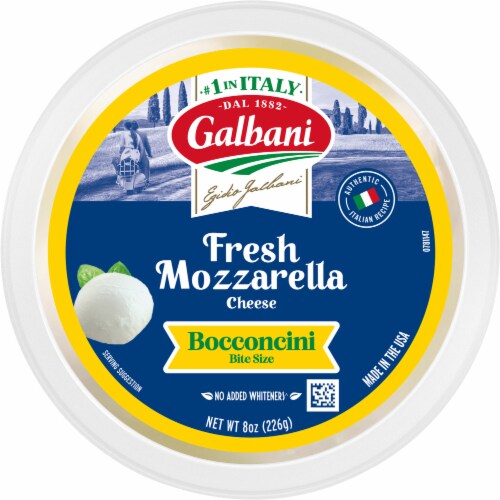 Galbani Mozzarella Fresca Bocconcini Perspective: top