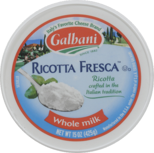 Galbani Whole Milk Ricotta Fresca Perspective: top
