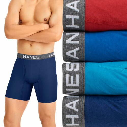 Hanes® Ultimate Comfort Flex Fit® Boxer Brief Perspective: top