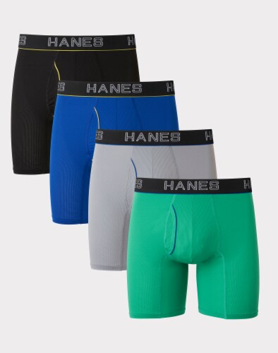 Hanes® Ultimate Comfort FlexFit Boxer Brief - Assorted Lg Perspective: top