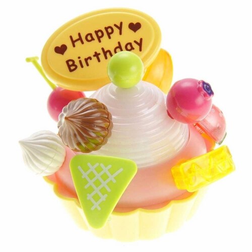 Play Food Set With Cupcake, Cakes, Ice Cream & Sundae Perspective: top