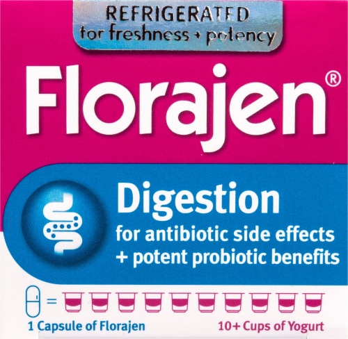 Florajen 3 Acidophilus Capsules Perspective: top