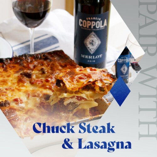 Coppola Diamond Collection California Merlot Red Wine Perspective: top