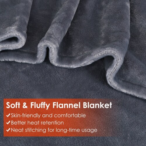 59 Plus 31in USB Heated Blanket Electric Heated Blanket Heated Poncho Shawl Wrap Throw with 1 unit Fry s Food Stores