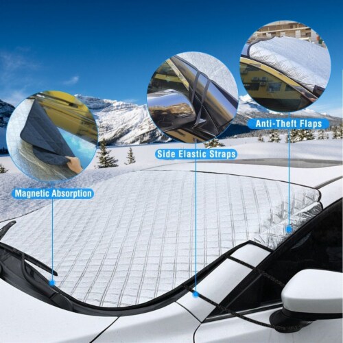 Magnetic car window screen covers discount