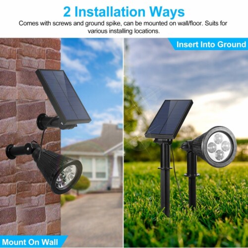 Solar powered spotlight cheap