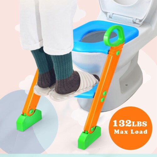 Potty Training Toilet Seat with Steps Stool Ladder For Children