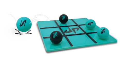 Dude Perfect Sticky Tic Tac Toe Game Perspective: top