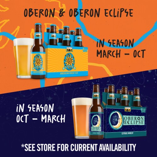 Bell's Oberon Wheat Ale Craft Beer Perspective: top