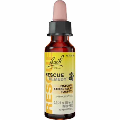Bach® Rescue Remedy® Natural Stress Relief for Pets Homeopathic Medicine Perspective: top