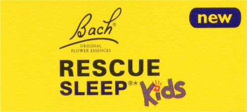Bach Rescue Remedy Kids Natural Sleep Dropper Perspective: top