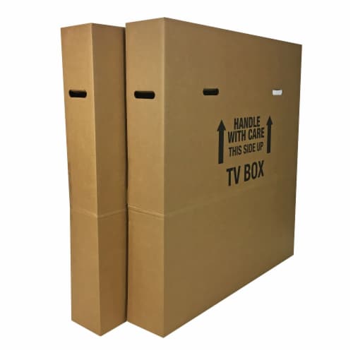 Uboxes Double Wall Tv Moving Boxes 72 X 6 X 42 Inch Boxes With Sleeves 2 Pack 1 Piece Food 4