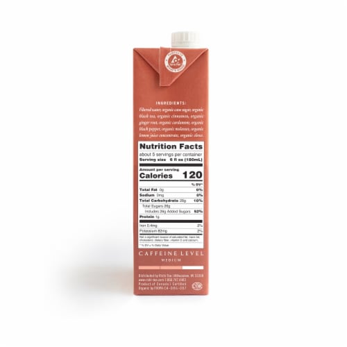 Rishi Tea Organic Masala Chai Tea Concentrate Perspective: top