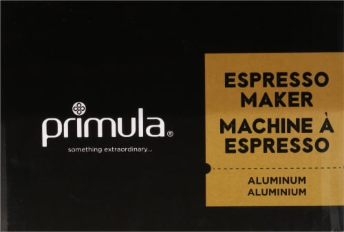 Primula Aluminum Espresso Maker Perspective: top