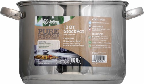 Ecolution Pure Intentions Polished Stockpot Perspective: top