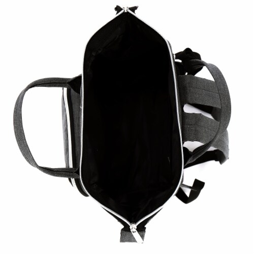 Everest Mini Backpack Handbag - Black Perspective: top